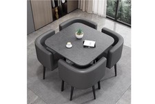 Dining Table and Chairs Set 4