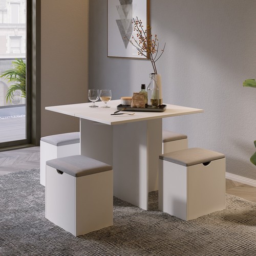 Mondeer pcs wooden dining - wooden,