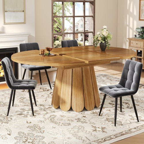 Extendable dining table - extendable, and