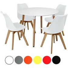 Circular Dining Table Set Four
